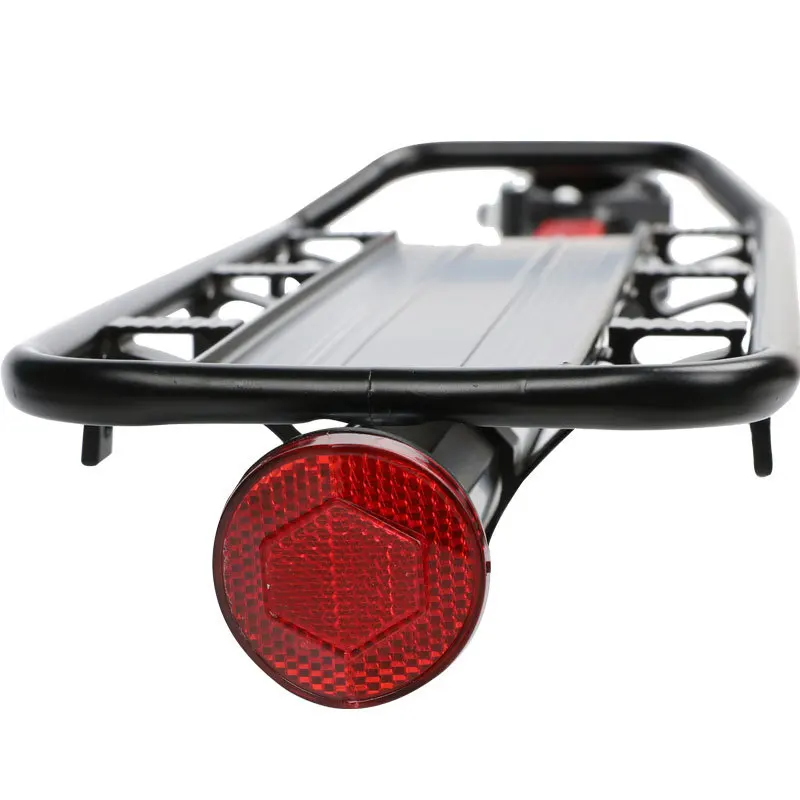 Mountain Bike Carrier With Reflective Plate Riding Equipment Quick Disassembly Aluminum Alloy Bicycle Rear Shelf Bicycle Parts