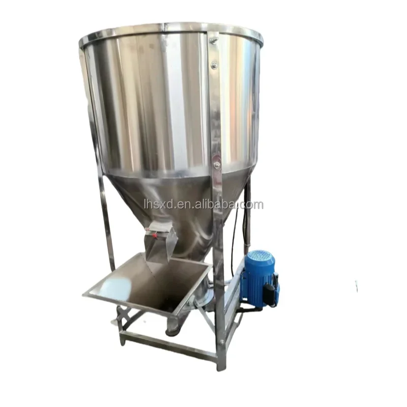 

300kg Stainless steel spiral mixer Animal mixer/Poultry mixer/Chicken feed fish feed mixer machine