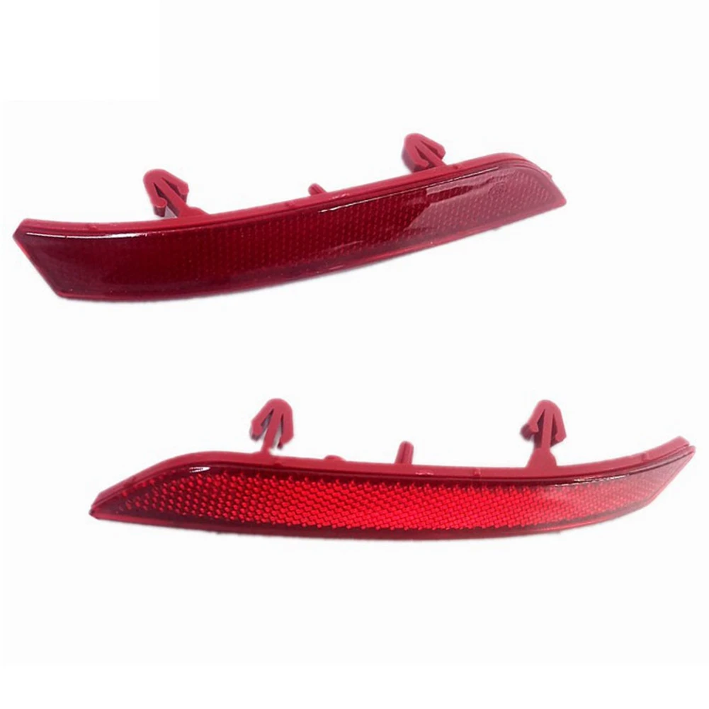 1Pair Car Rear Bumper Fog Light Parking Warning Reflector Taillights Brake Lamp For 508 2011-2014