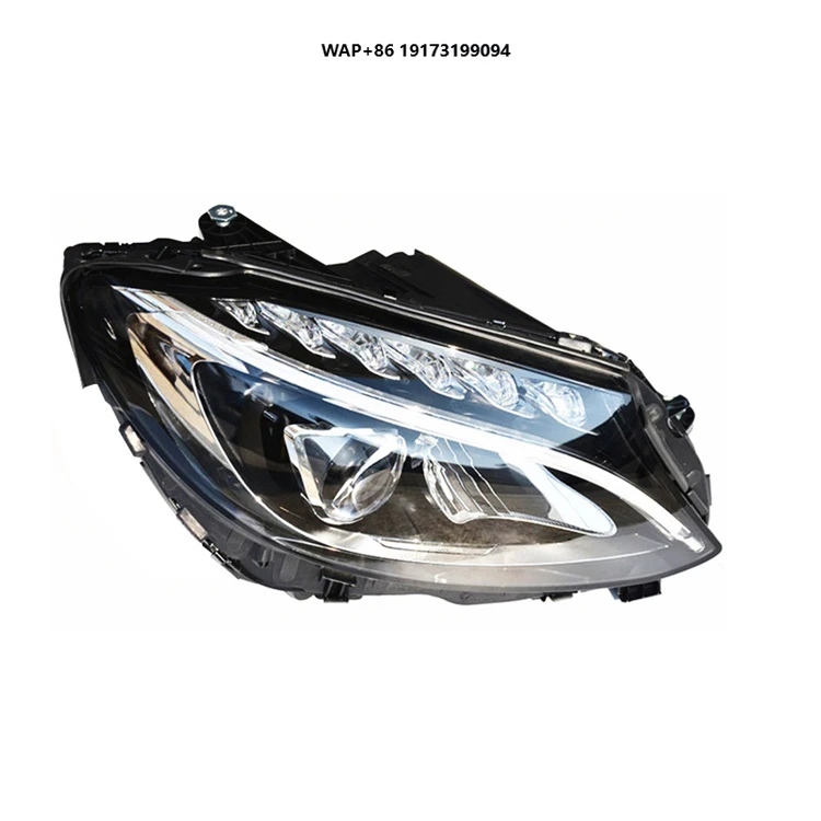 

Factory Sale Headlight Front Bumper Headlamp Lens W205 LED Headlights for C-CLASS C180 C200 C260 C300