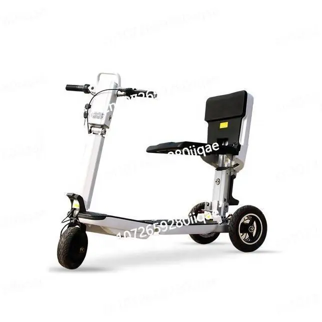 

Scooter for Elderly and Adults Design 350W Folding Electric Scooter 3 Wheels Leisure Portable Mobility