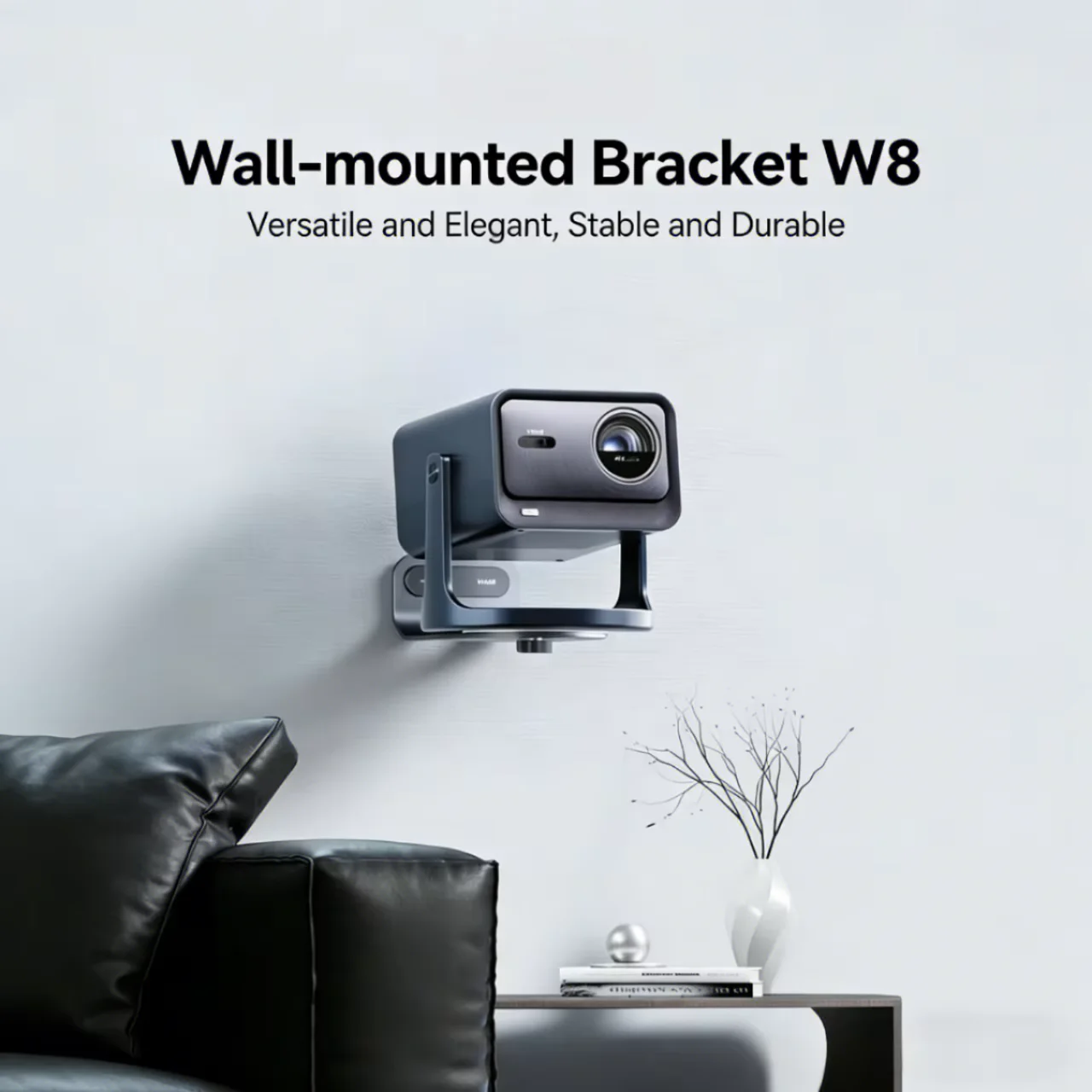 Support mural pour projecteur ASW8 d'origine, avec une capacité de charge de 10 kg, adapté aux projecteurs Hisense séries C1/C2/C3, M2Pro Support mural pour projecteur ASW8 d'origine, avec une capacité de charge de 10 kg, adapté aux projecteurs Hisense séries C1/C2/C3, M2Pro