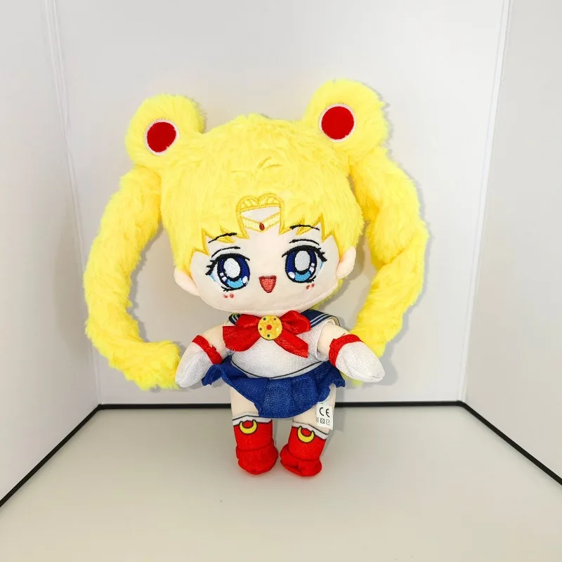 Peluche de 25 cm de la serie de anime Sailor Moon, personaje de dibujos animados, creatividad exquisita, suave al tacto.