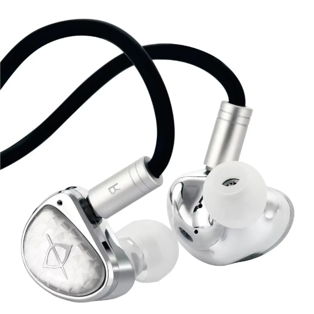 TFZ Earacoustic Audio STA Hi End 10 มม.+ 6 มม.2DD Dual Dynamic ไดรเวอร์ชนิดใส่ในหู HiFi IEM 0.78 มม.เพลงหูฟังแบบมีสาย