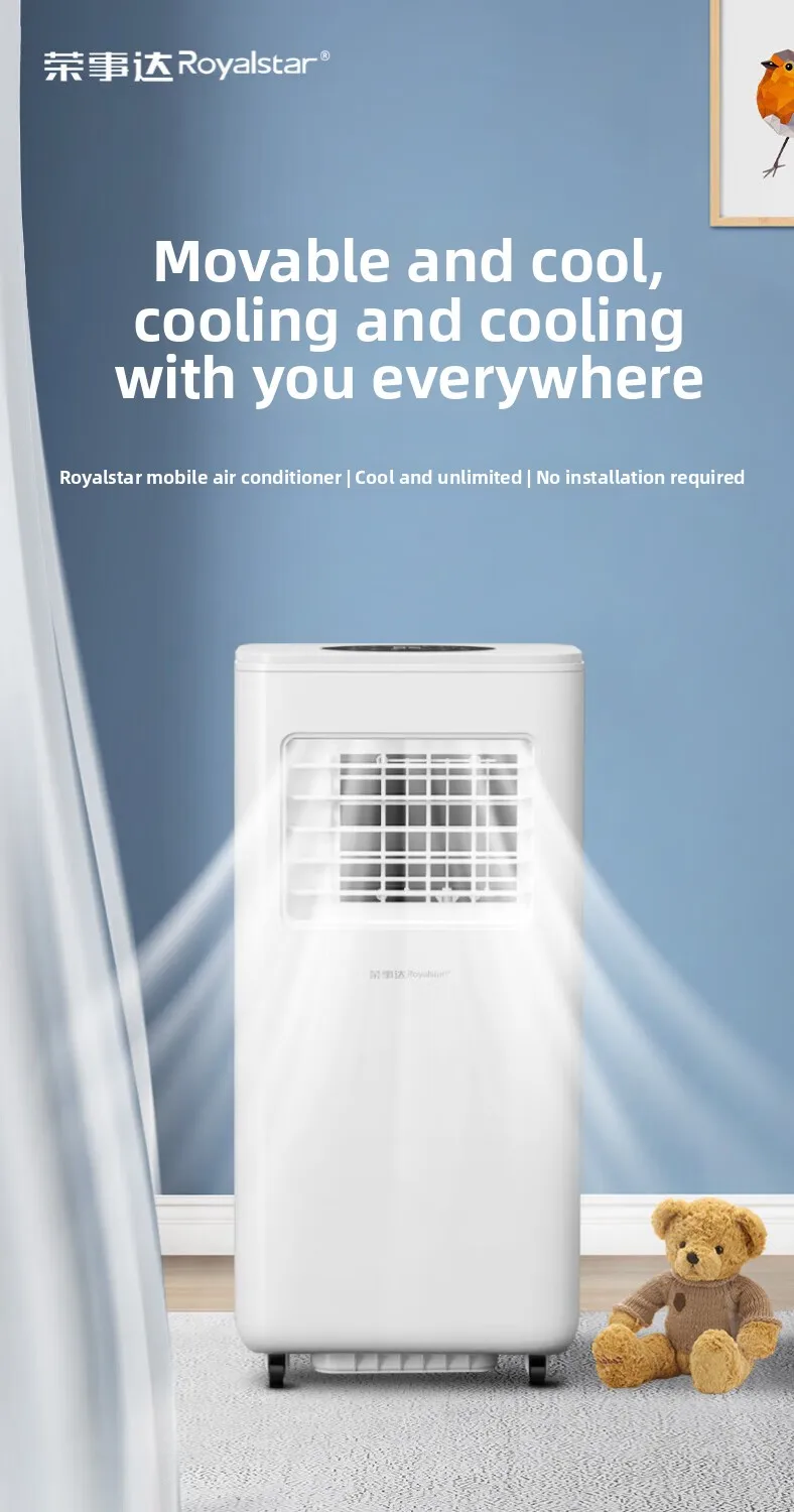 Mobile Heating And Cooling Air Conditioner Household All-in-one Machine Portable Installation-free No External Machine Source St