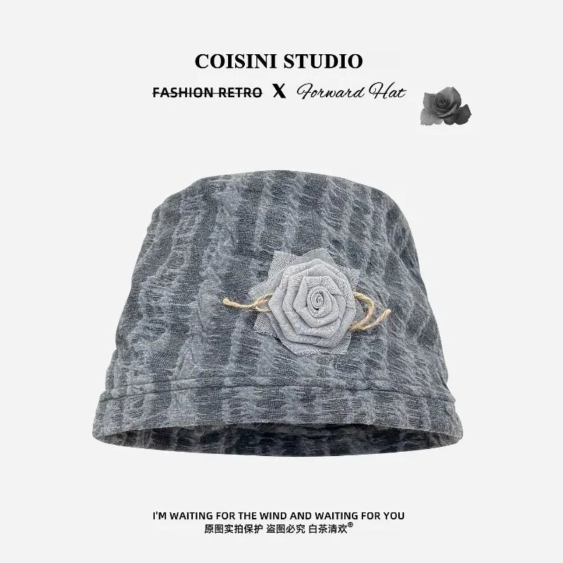 

Японские дизайнерские шляпы-ведра с 3D-цветами и складным дизайном для женщин: универсальные, элегантные, для путешествий весной и летом