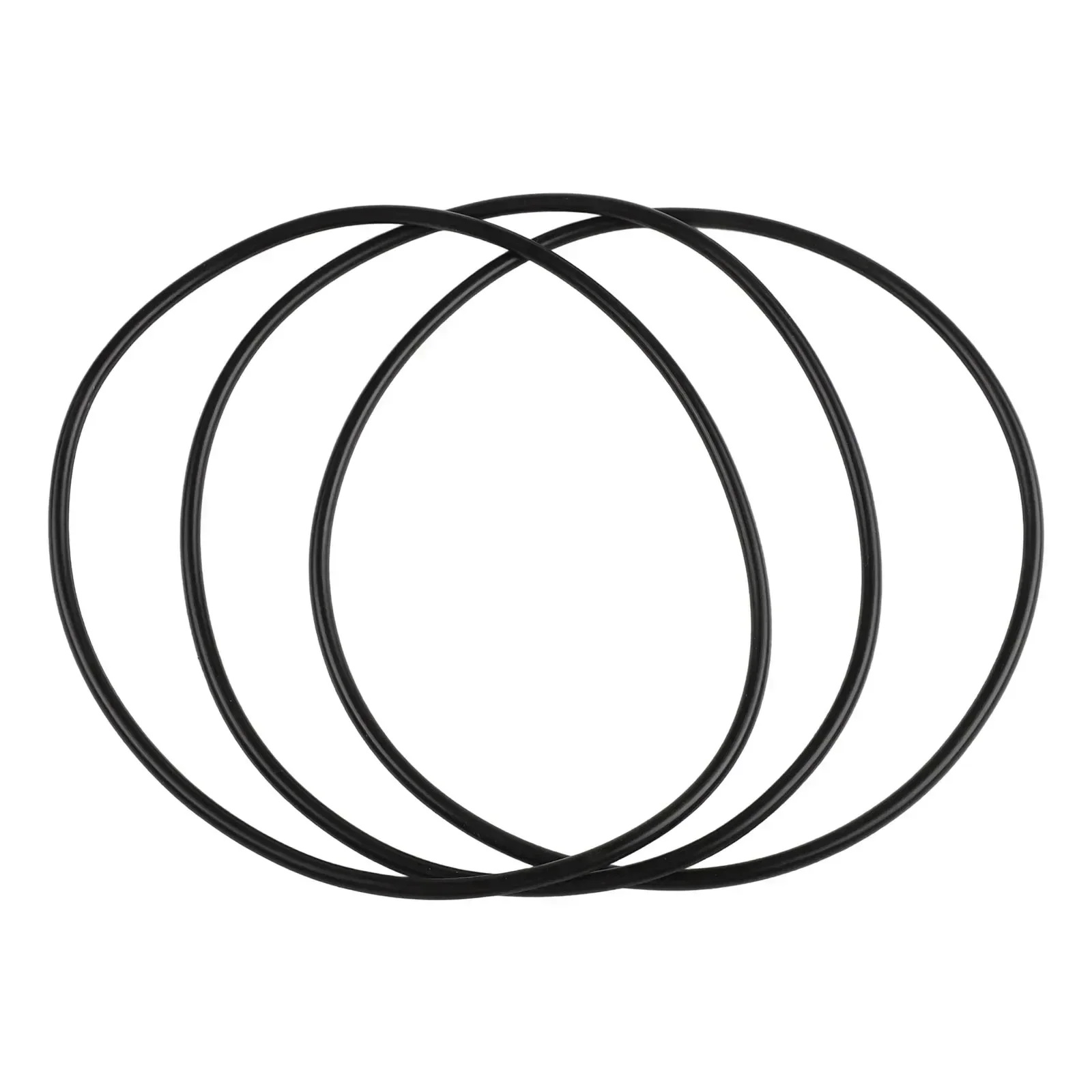 

Pack of Three High Temperature Resistant Rubber O Rings for Reliable Pool For Filter Performance Model For 151122