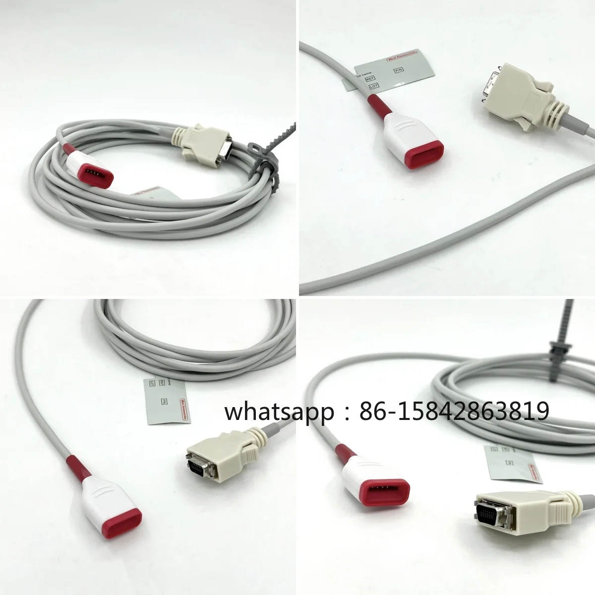 MASI Extension Spo2 Adapter Cable Reusable Compatible Hospital Accessories for Monitor Interface Medical Consumables