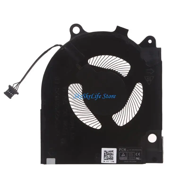 

E65E Мощный вентилятор CPU CPU CPU для вентилятора 3050RTX. Мощный вентилятор ноутбука. Вентилятор вентилятора с вентилятором