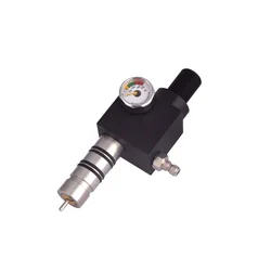 Aquarium 300bar/4500psi Diving Valve Aluminium Regelklep Z Type Externe Duiken Adapter Scubas Pneumatic Parts Valvula Reguladora