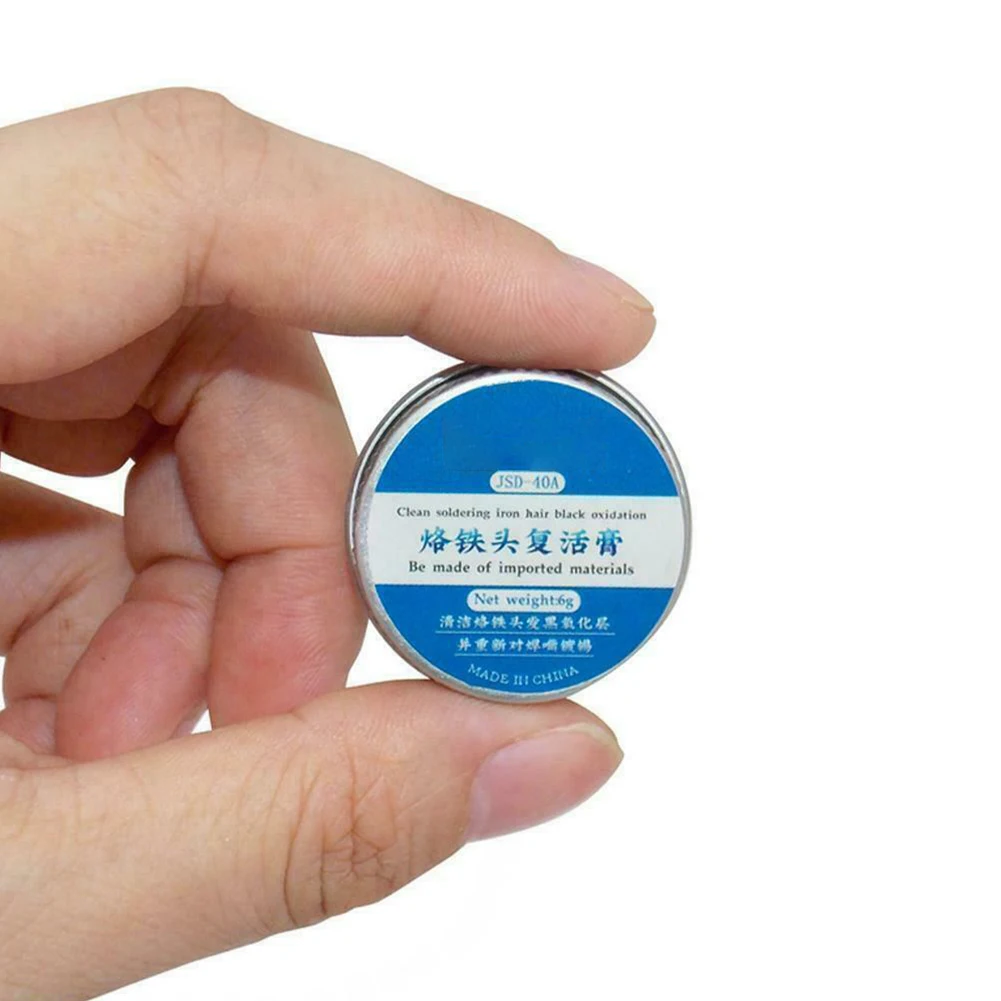 Soldering Iron Kit Rejuvenation Cream Workshop L 15g Tinner Cleaner 1Pc Clean Oxidized Replacement For Solder Iron Tip