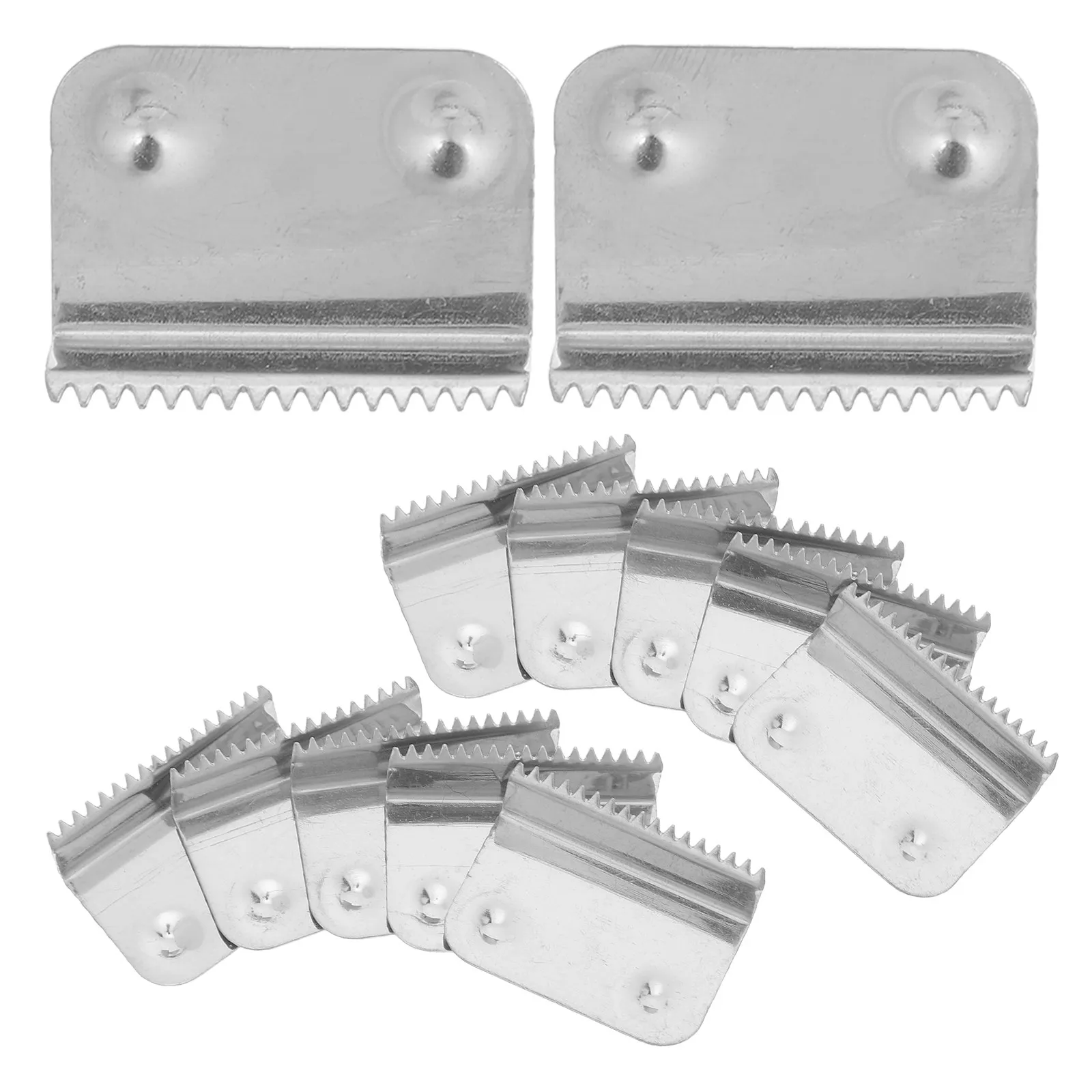12Pcs Tape Dispenser Blade Refill 30Mm Iron Replacement Parts for Desktop Office Tape Holder Cutter Packing Cutter