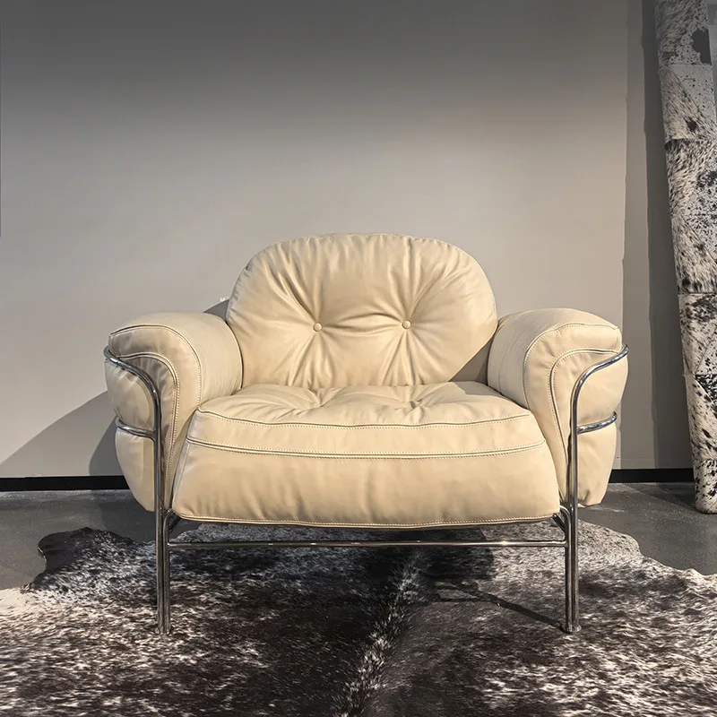 

Light Luxury Living Room Apartment Single Sofa Chair Clothing Store Rental Room Leisure Chair Office Reception Small
