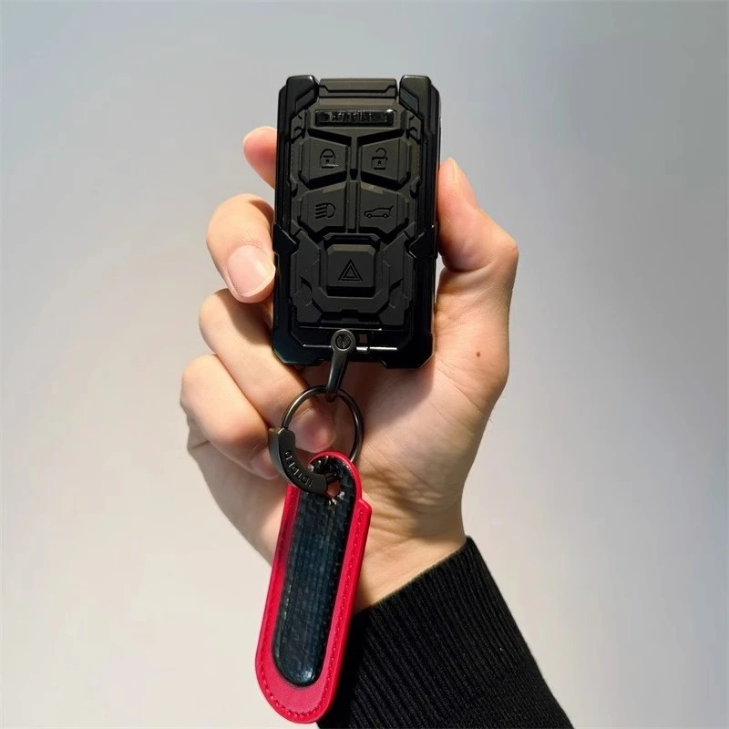 Premium Zinc Alloy Key Fob Cover for 2025 Land Rover Models - Defender 110/Range Rover Sport/Velar/Evoque/Discovery 4/Sport view 2