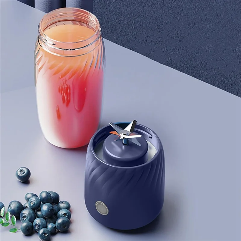 A006-ポータブルブレンダー充電式ミニジューサー、ハンドヘルドミニパーソナル果物と野菜電動ジューサー、耐久性があり使いやすい