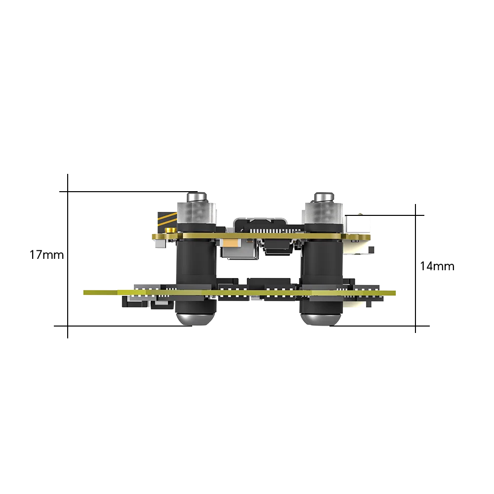 iFlight Borg 5S RX Stack with Borg 5S RX FC Flight Controller / Borg 60R ESC for FPV Racing Parts