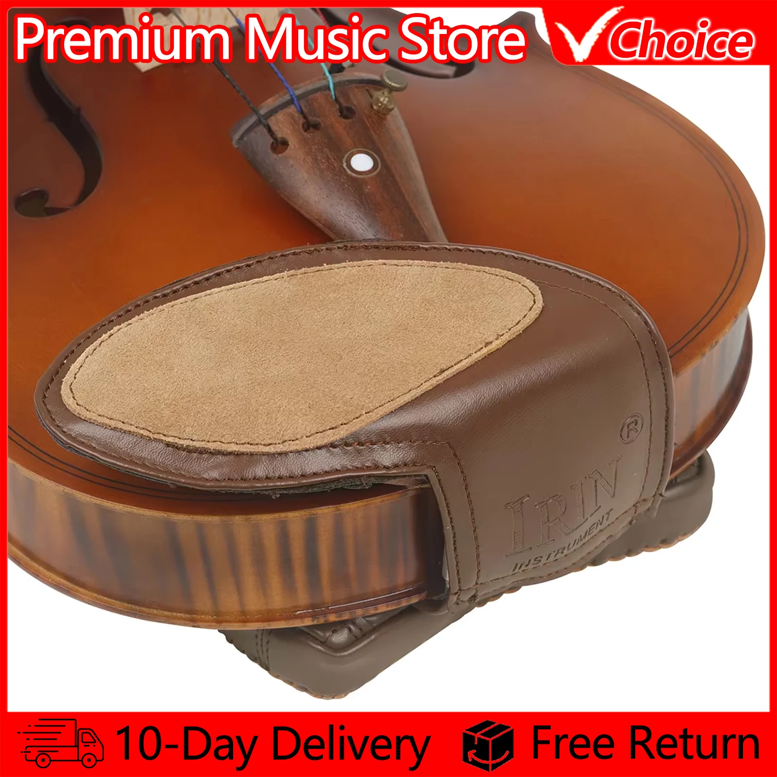 

IRIN Подставка для подбородка для скрипки Подставка для скрипки Левые подплечники для скрипки Мягкая подставка для подбородка 1/8 1/4 1/2 3/4 4/4 Аксессуары для скрипки Запчасти