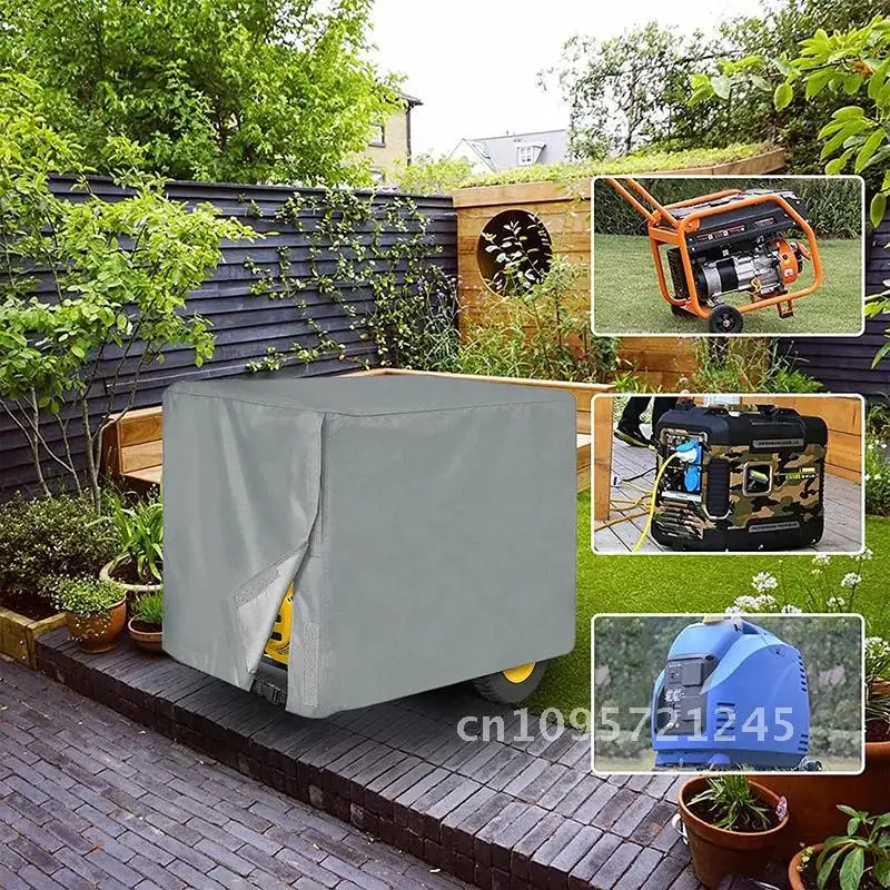 

Outdoor Generator Cover Oxford Cloth Dust And Sun Rain Cover Cover Waterproof Machine Protection Cover