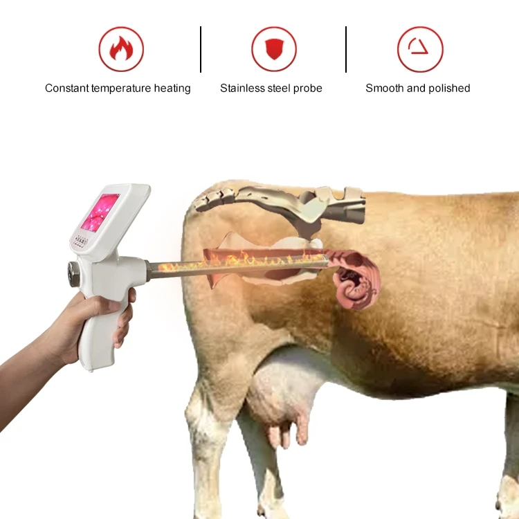 Original Stock Veterinary Visual Insemination Gun Cattle Dog Sheep Artificial Insemination Equipment Pistola De Inseminacion