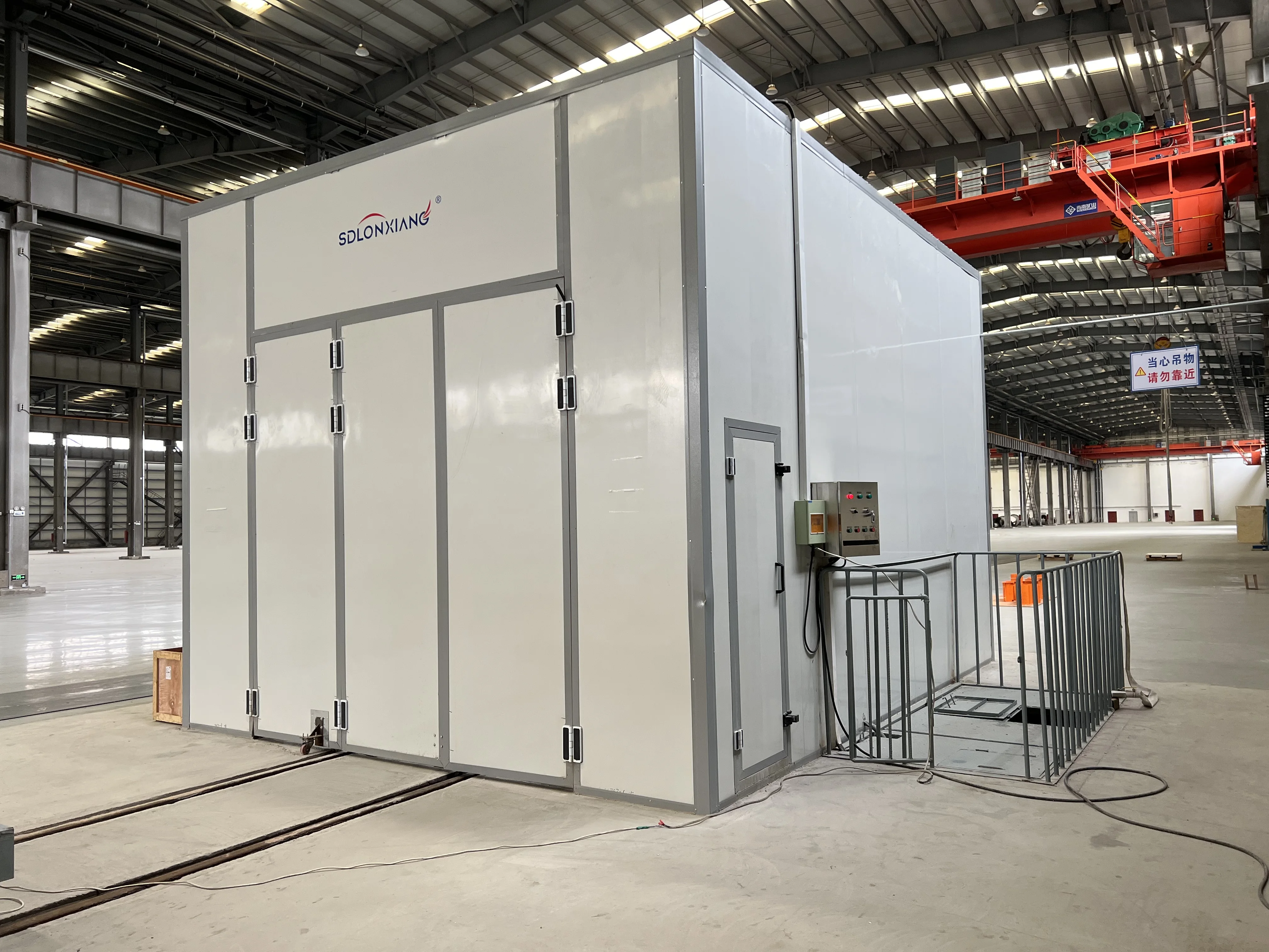 Designer Customized Large Paint Booth Update Thick Wall Panel Electric Diesel Gas Heating Car Paint Spray