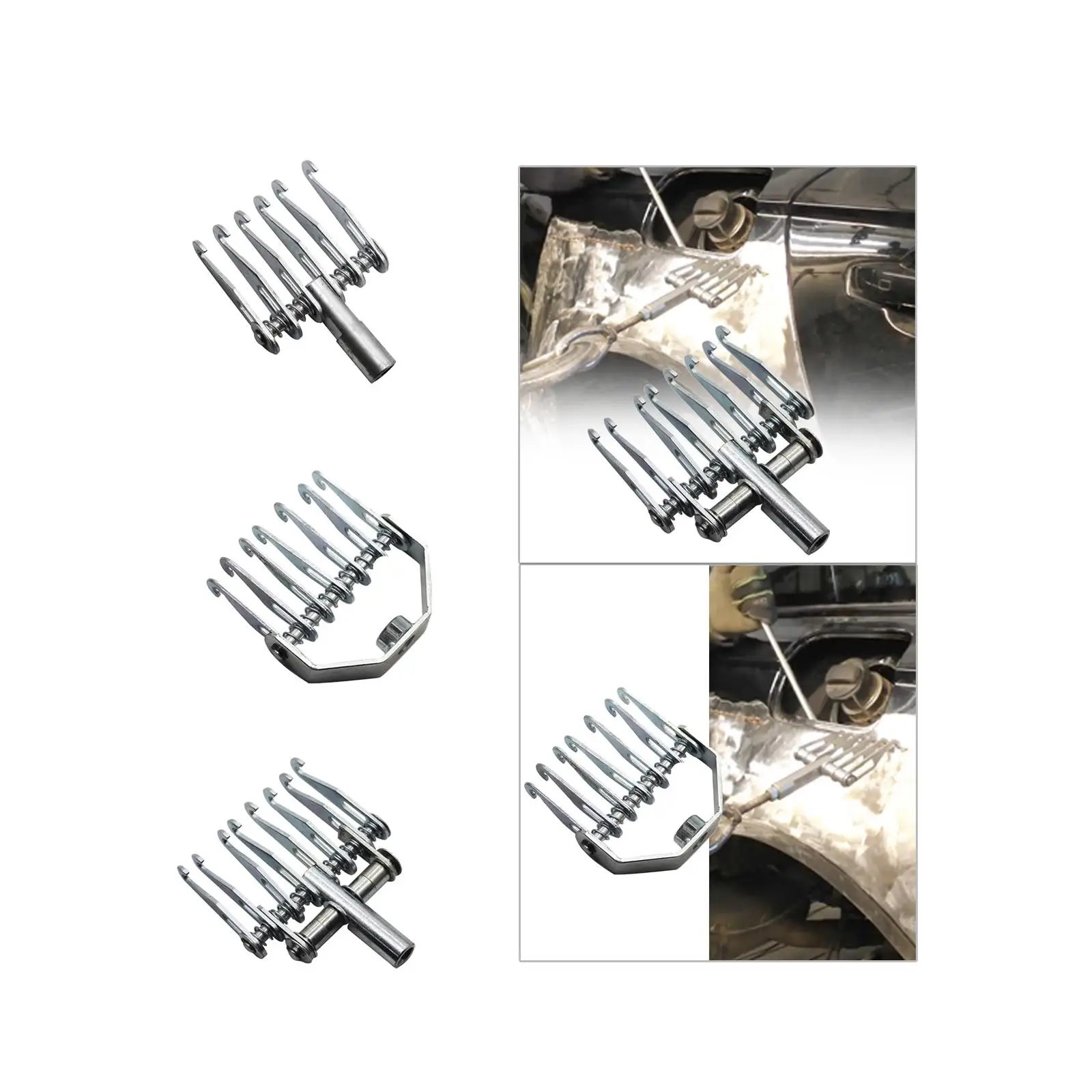 Pulling Claw for Slide Hammer M16 Thread Pulling Claw Paw Automotive Sheet Metal Tool Attachment Repairing Claw Hook Dent Puller