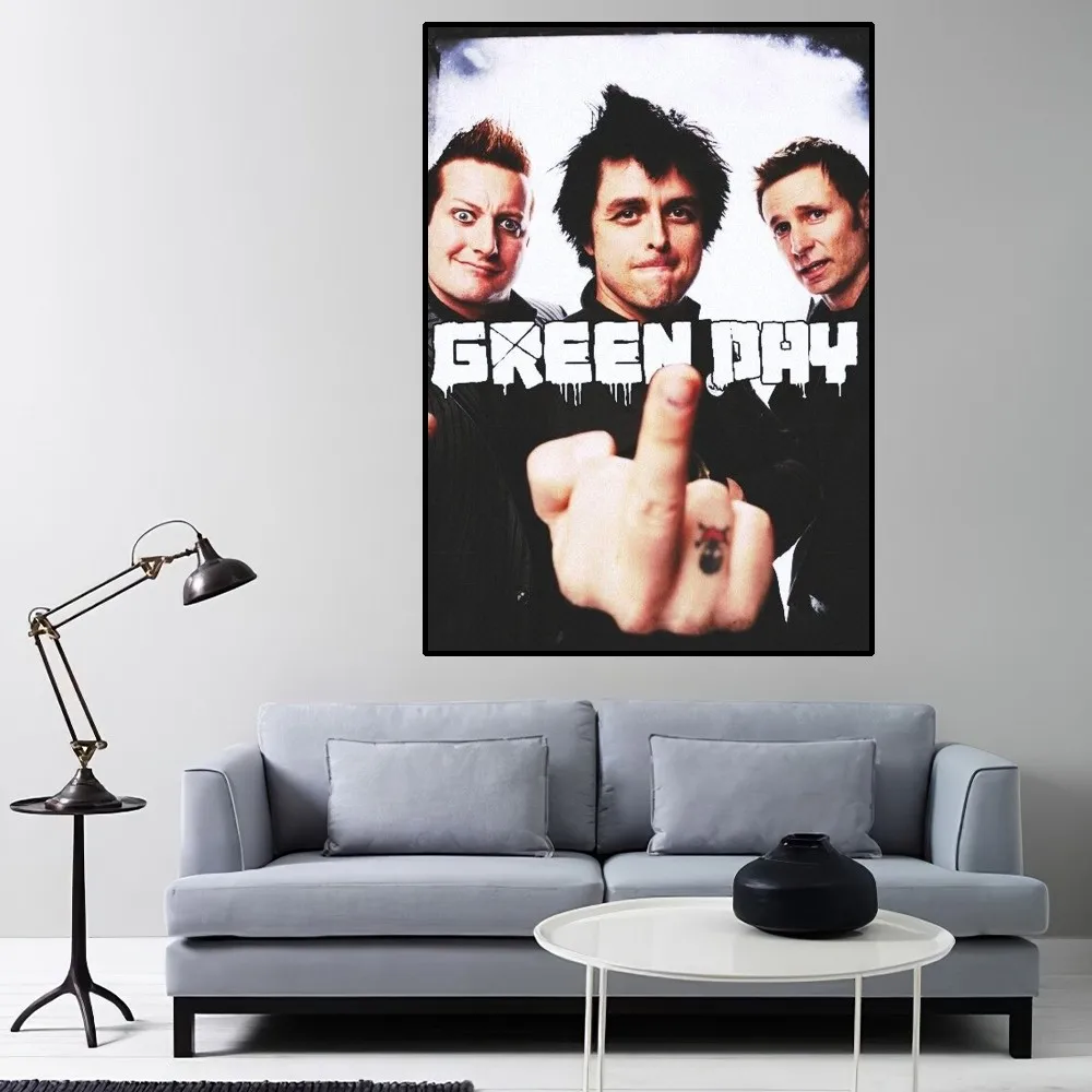 G-Green Day Band Poster Home Room Decor Aesthetic Art Wall Painting Stickers