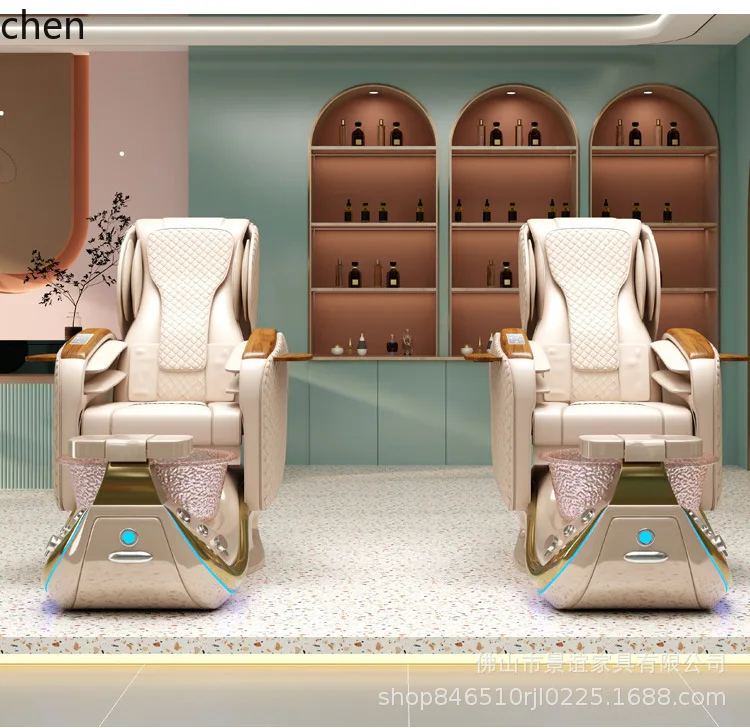 ZML pedicure chair foot bath spa sofa - suitable for foot therapy and nail salon use