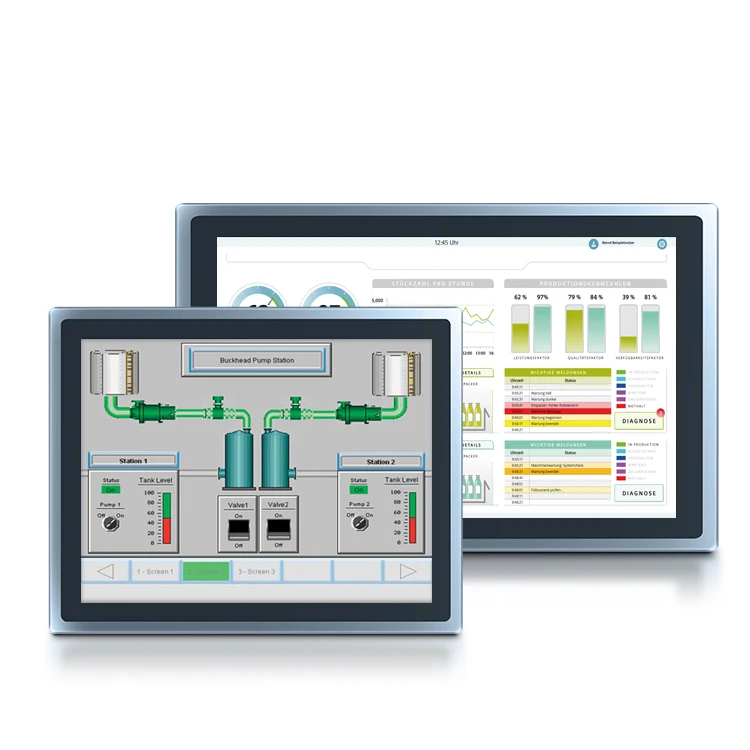 12.1inch IP65 All-in-One Industrial Tablet PC Win 11 USB Interface Embedded Panel LCD Display Touch Screen China Manufacturer