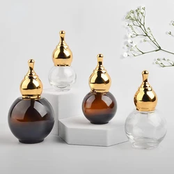 10ml 20ml 30ml 50ml Transparent Gourd Dropper Essential Oil Bottle Cosmetics Sub-Bottling Perfume Small Sample Bottle