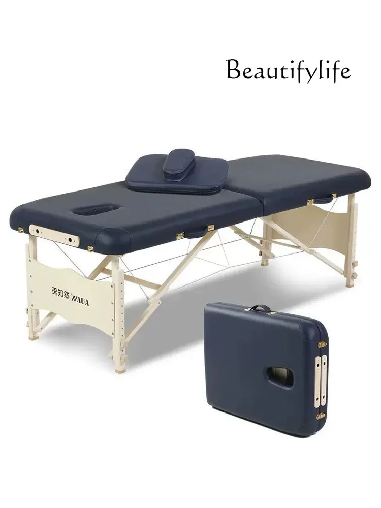 Folding Massage Table Household Portable Portable Physiotherapy Bed