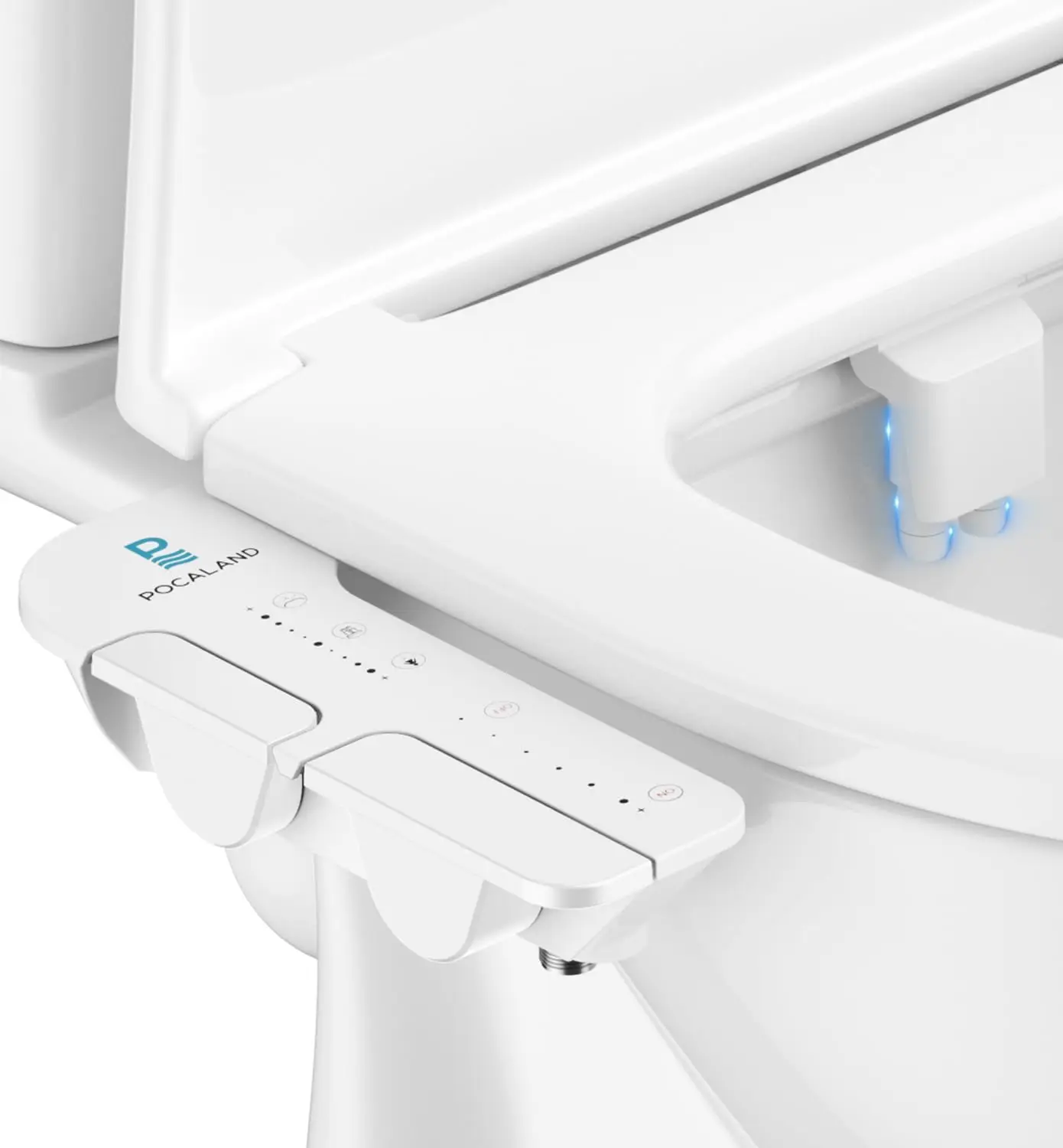 

Ultra-Slim 3-in1 Bidet, Self-Cleaning, Posterior&Feminine Wash-(Retractable Dual Nozzles), Non-Electric Bidet Attachment for Toi