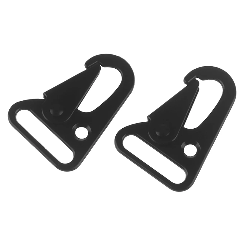 2 Stück HK Typ Sling Karabinerhaken Clips Gewehrband Werkzeugbefestigung Karabiner Schnalle