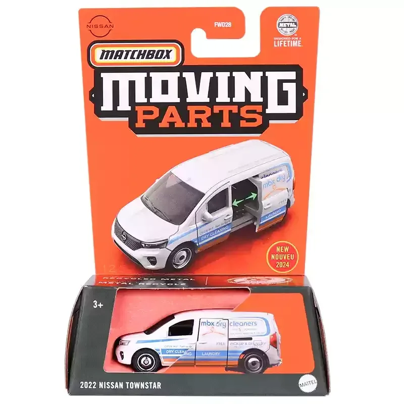 Original Mattel Matchbox Car Moving Parts Toy for Boy 1/64 Diecast Morris Minor Nissan Townstar Chevy Blazer Volkswagen Golf MK3