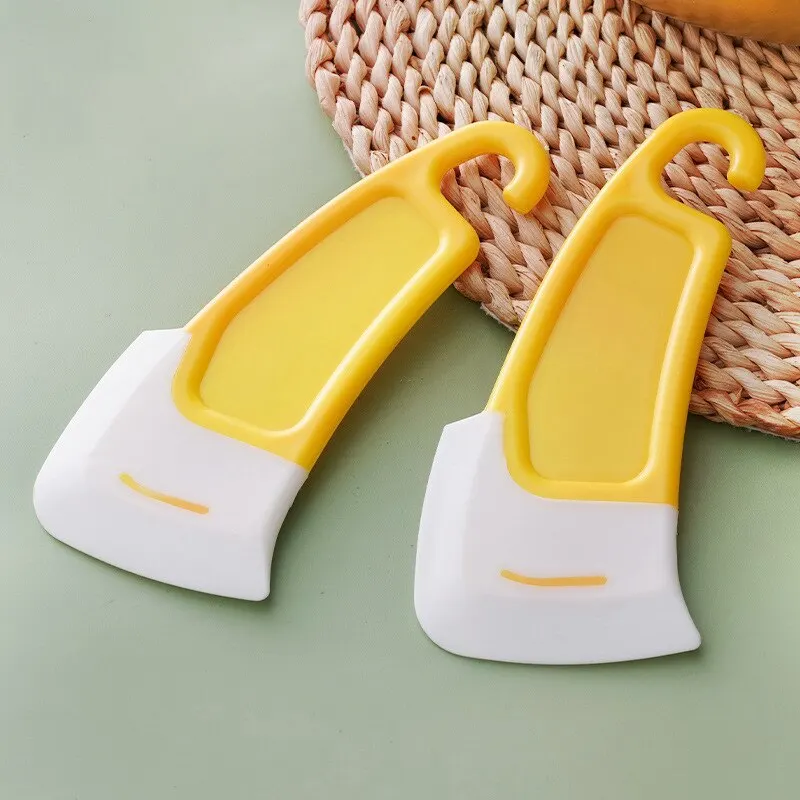 1Pc Kitchen Cleaning Knife Silicone Material Multifunction for Refrigerator Hood Pan Oil Bottom Cleaning image 2