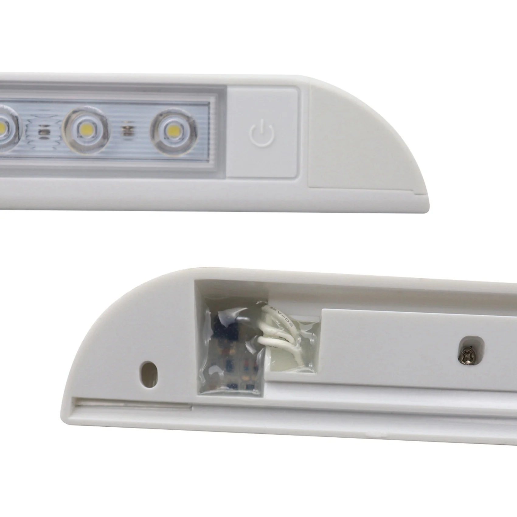A11M-2X 18 LED Awning Light Bar 9W 12V Waterproof 506Mm Porch Strip Lamp For Camping Caravan Truck RV Boat