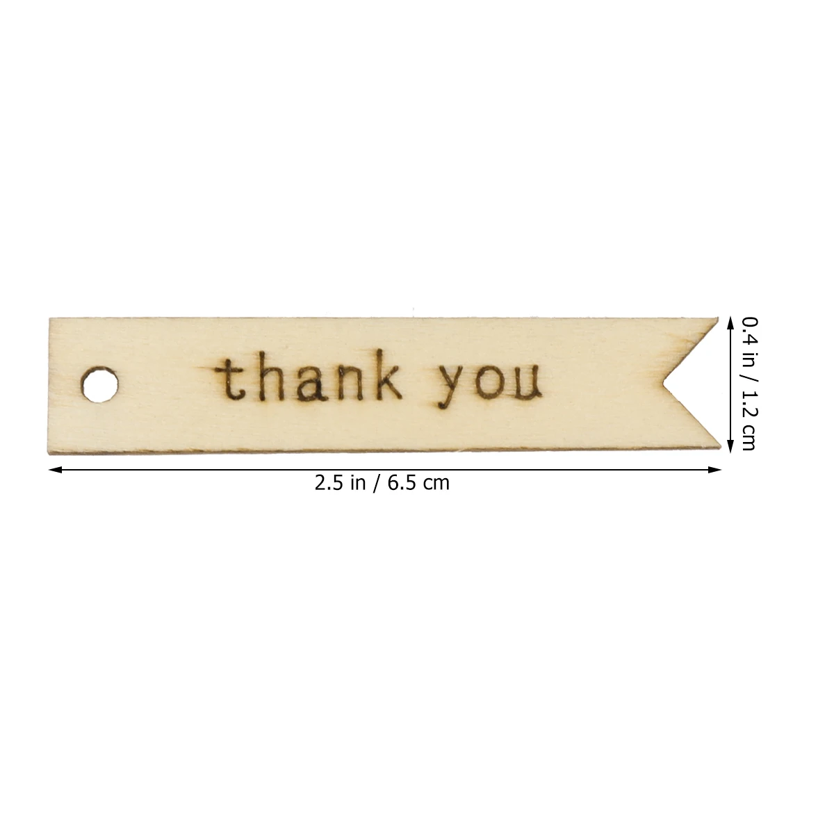 

Thank You Favor Tags Letter Plate Pendant Decorations Mini Wooden Manual Cut Out for Crafting Cutout