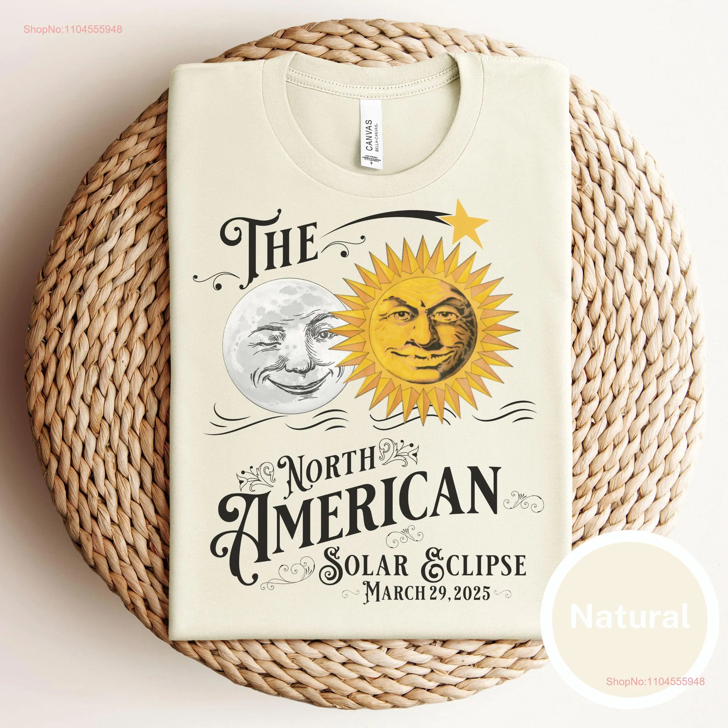 Camiseta divertida de Eclipse Solar, 14 de marzo de 2025, estilo Vintage, cazador de fiesta de visualización familiar a juego, mangas largas o cortas