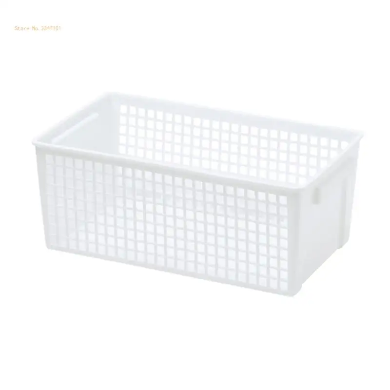 Household Organizers Plastic Storage Baskets for Kitchen Organization Countertop Dropship