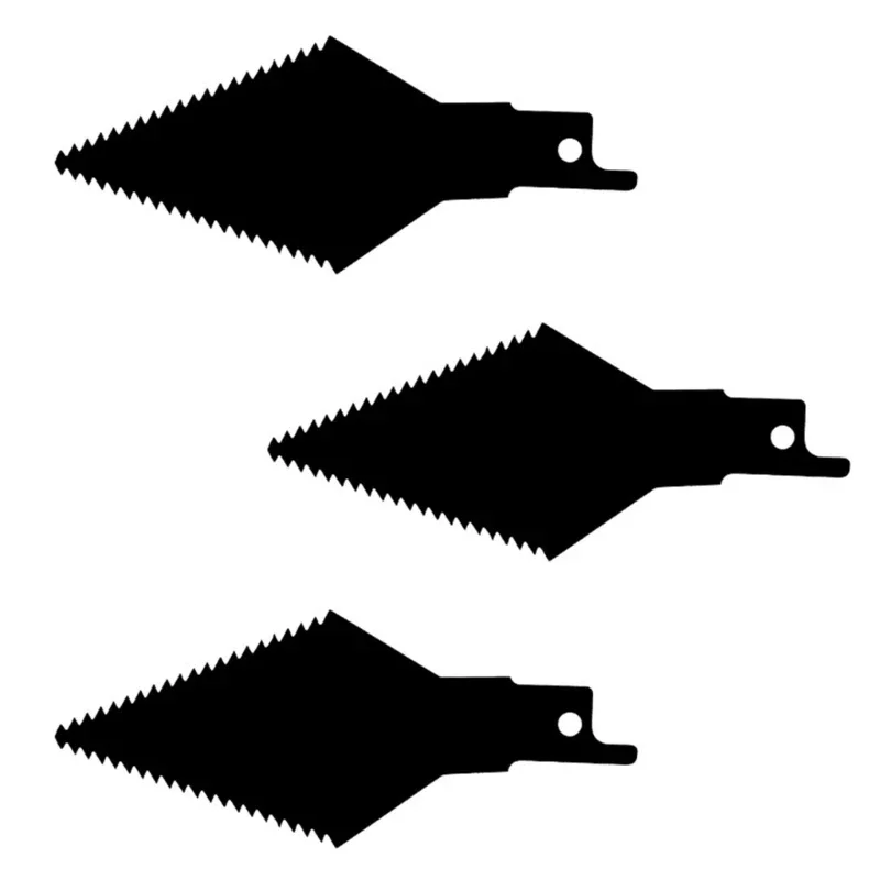 3 pçs raspadores de serra alternativa cortador pá raspagem ferramenta para remover telha grout cola parede putty manutenção