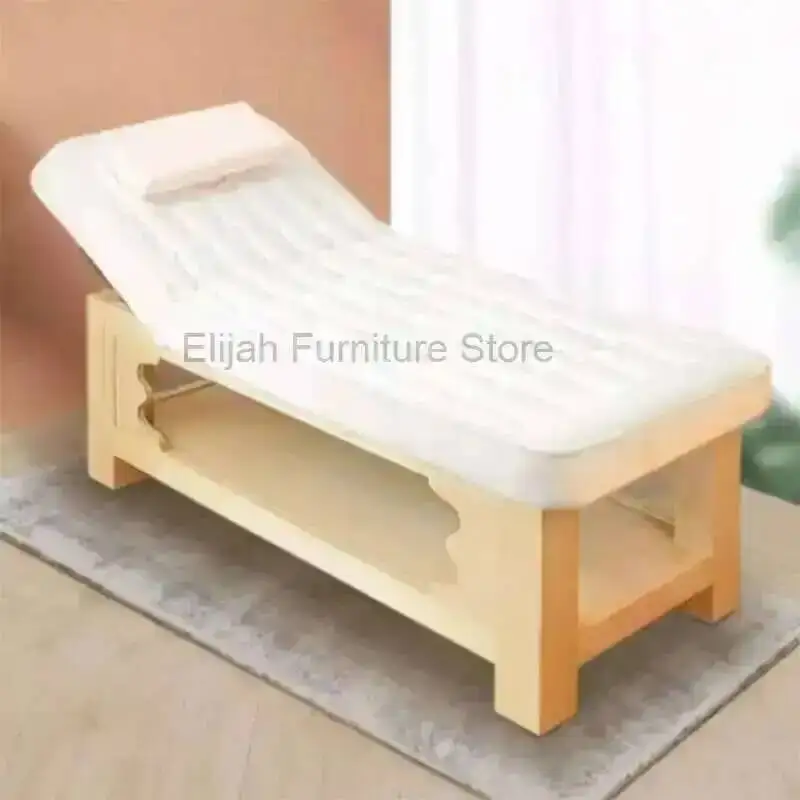 

Beauty Nordic Salon Massage Tables Foot Bath Comfortable Multifunctional Massage Tables Adjustable Furniture Cama De Masaje HBMT