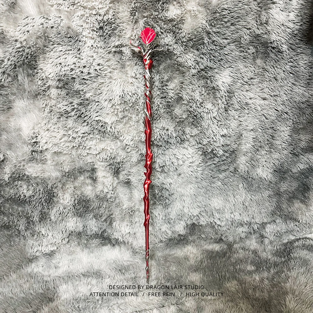 อุปกรณ์คอสเพลย์ ซิลเวอร์วิงส์ ไม้เท้ายาว 110 ซม. เรืองแสง สำหรับผู้ชายและผู้หญิง ใช้ในงานปาร์ตี้ฮาโลวีน  ของเล่นเกม Love and Deepspace