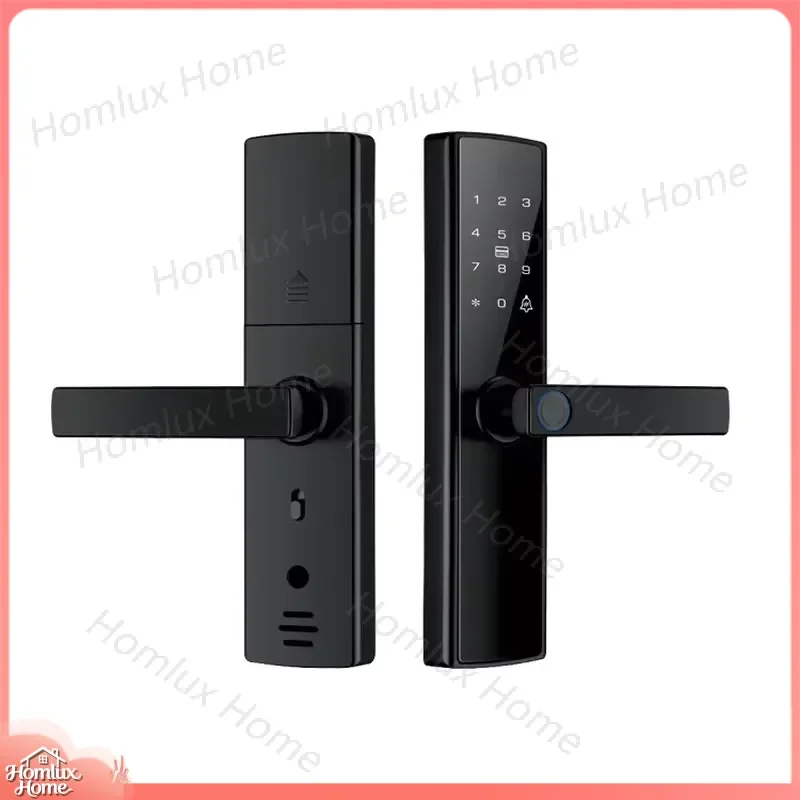 Smart Home Door Lock WiFi Enabled Fingerprint Digital Password RFID Card Keyless Aluminum Anti Theft Door Lock with App