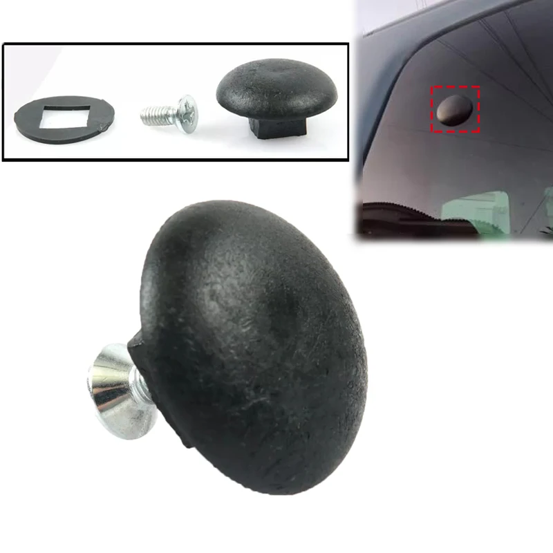 Clip de montage de fenêtre de voiture avec vis, 1/2 pièces, pour Peugeot Partner citroën Berlingo Combispace 2839777 857379, accessoires de voiture