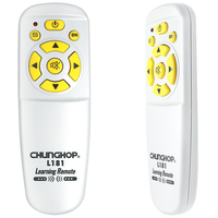 Chunghop IR mini 7-button infrared signal learning copy type for fan/TV/DVD/CD/audio/amplifier remote control