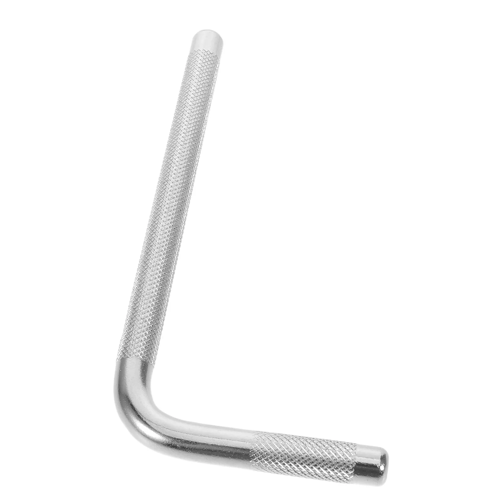 Cowbell Holder for Drums Heavy-Duty L-Shaped Mount Rod Arm Space-Saving Drum Hardware for Home Studio Rehearsal and Live
