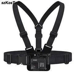 Chest Harness Mount Adjustable Chest Strap Belt For Gopro 13 12 11 10 9 Insta360 X4 X3 DJI Osmo Action 5 Pro Camera Accessories