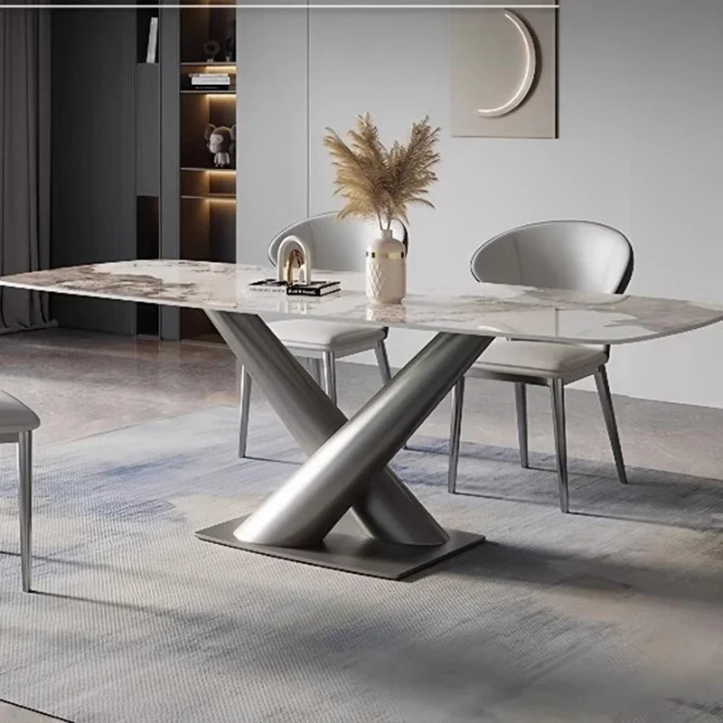 Dining Table Individual Modern Kitchen Living Room Center Islands Coffe Tables Home Furniture Mesa De Comedor Luxury Cafe WJX