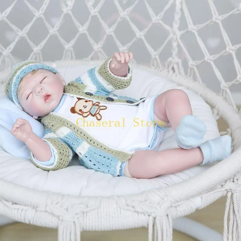 

E7CE 48 см, реалистичная соска для кукол, спящих мальчиков, слон, игровая игрушка, подарок на день рождения, Рождественский для