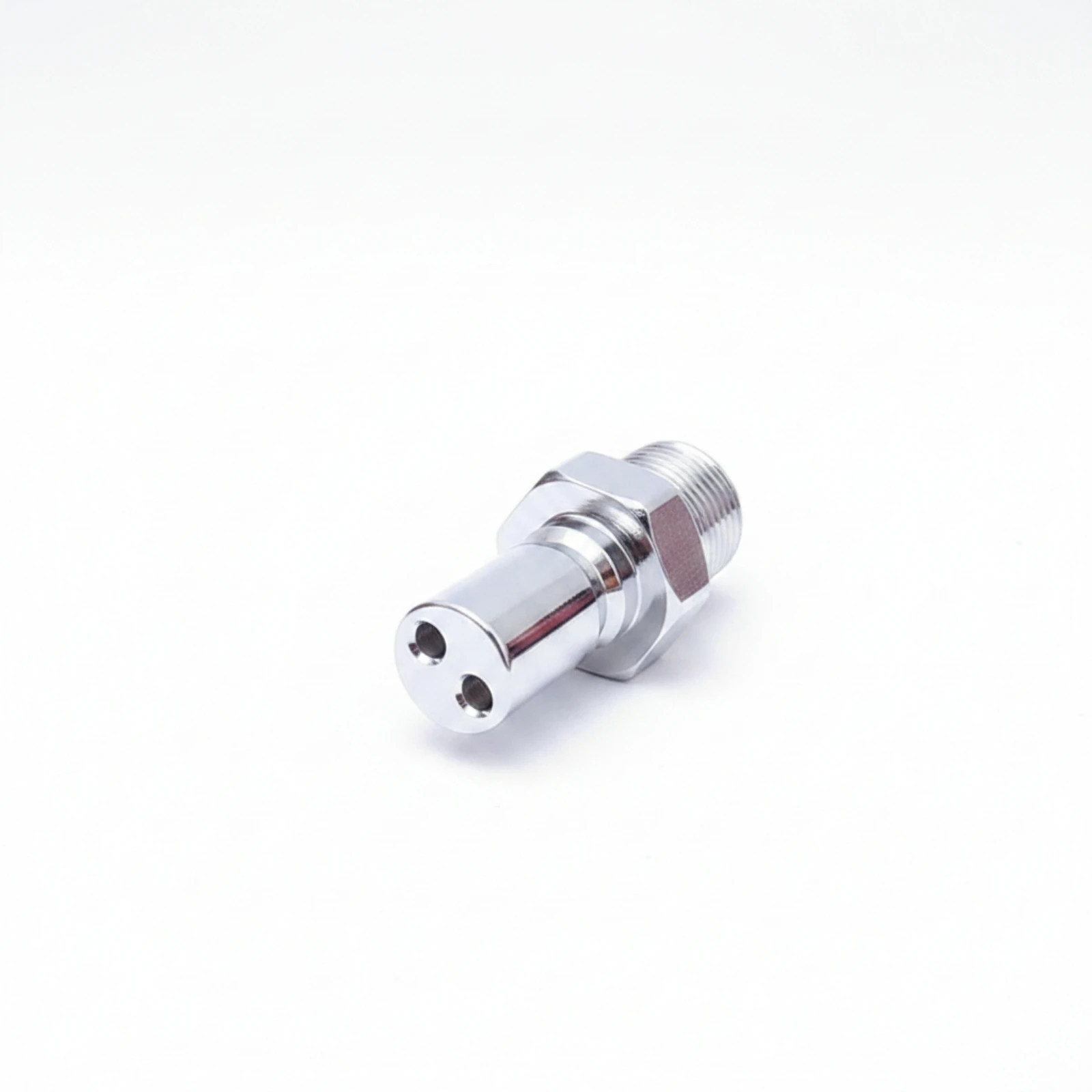 Dry Suit Valve Connector Low-Pressure Scuba Valve Adapter Hardware Chrome-Plated Threaded for Divers, Dive Gear Maintenance