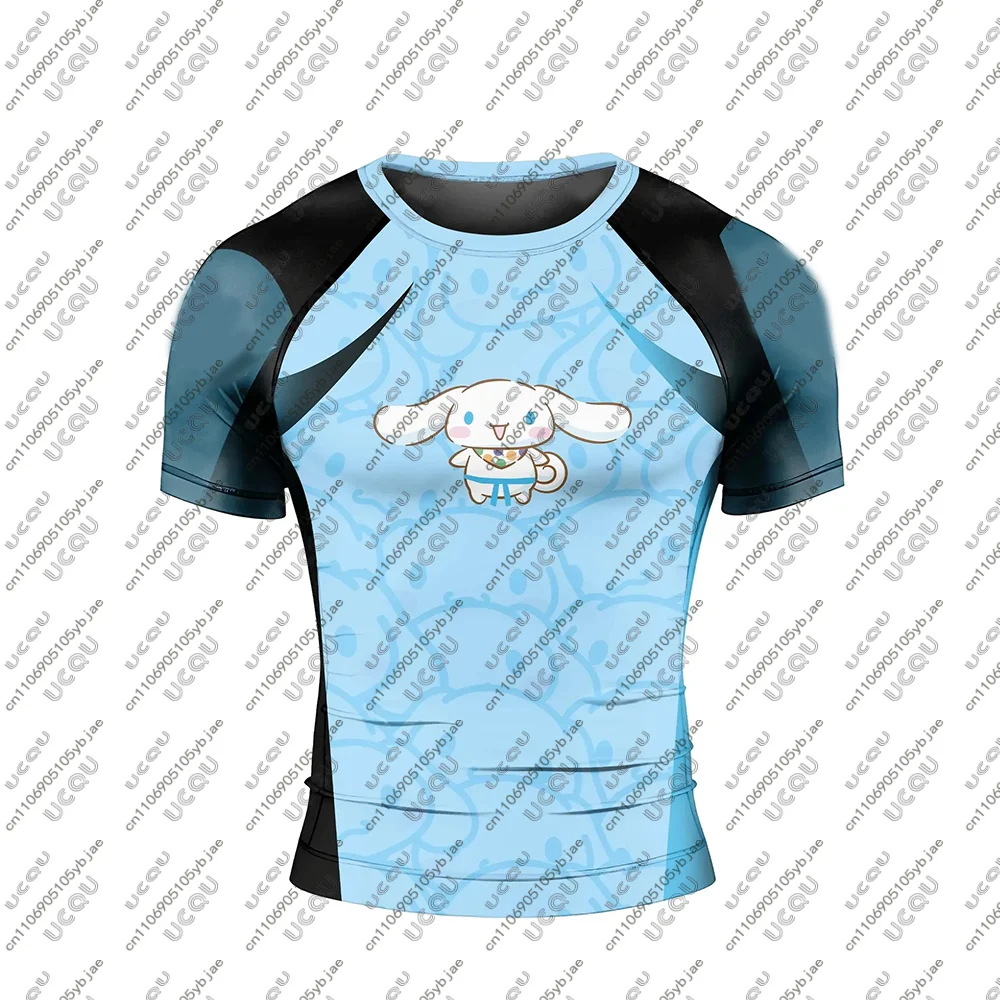 الرجال أطفال بنات أعلى C-سينامورول البرازيلي جيو جيتسو رياضة اللياقة البدنية تي شيرت هدية الاطفال طفح الحرس عيد الميلاد الذكور عارضة الرياضة المحملة